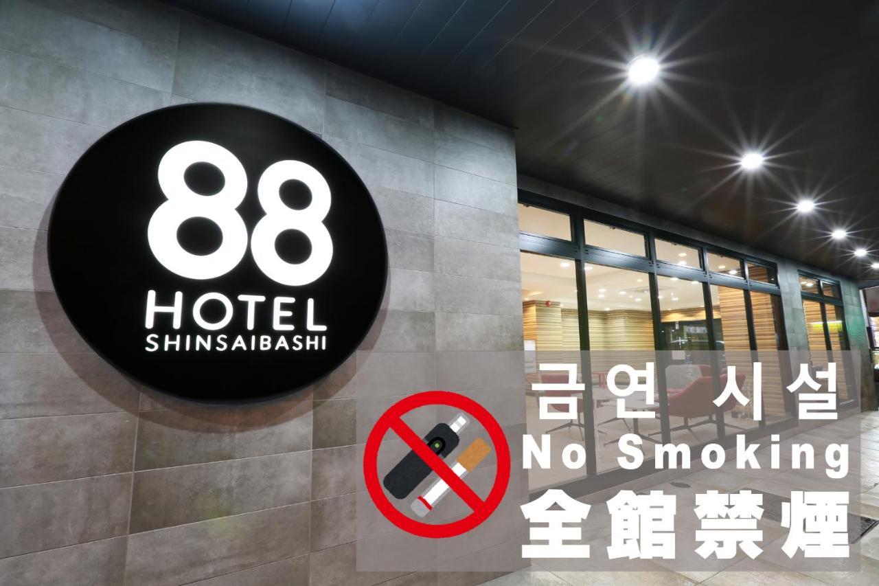 Hotel 88 Shinsaibashi Osaka Bagian luar foto